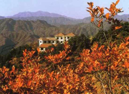门头沟百花山风景区健走步道