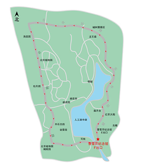 西平海棠园地图图片