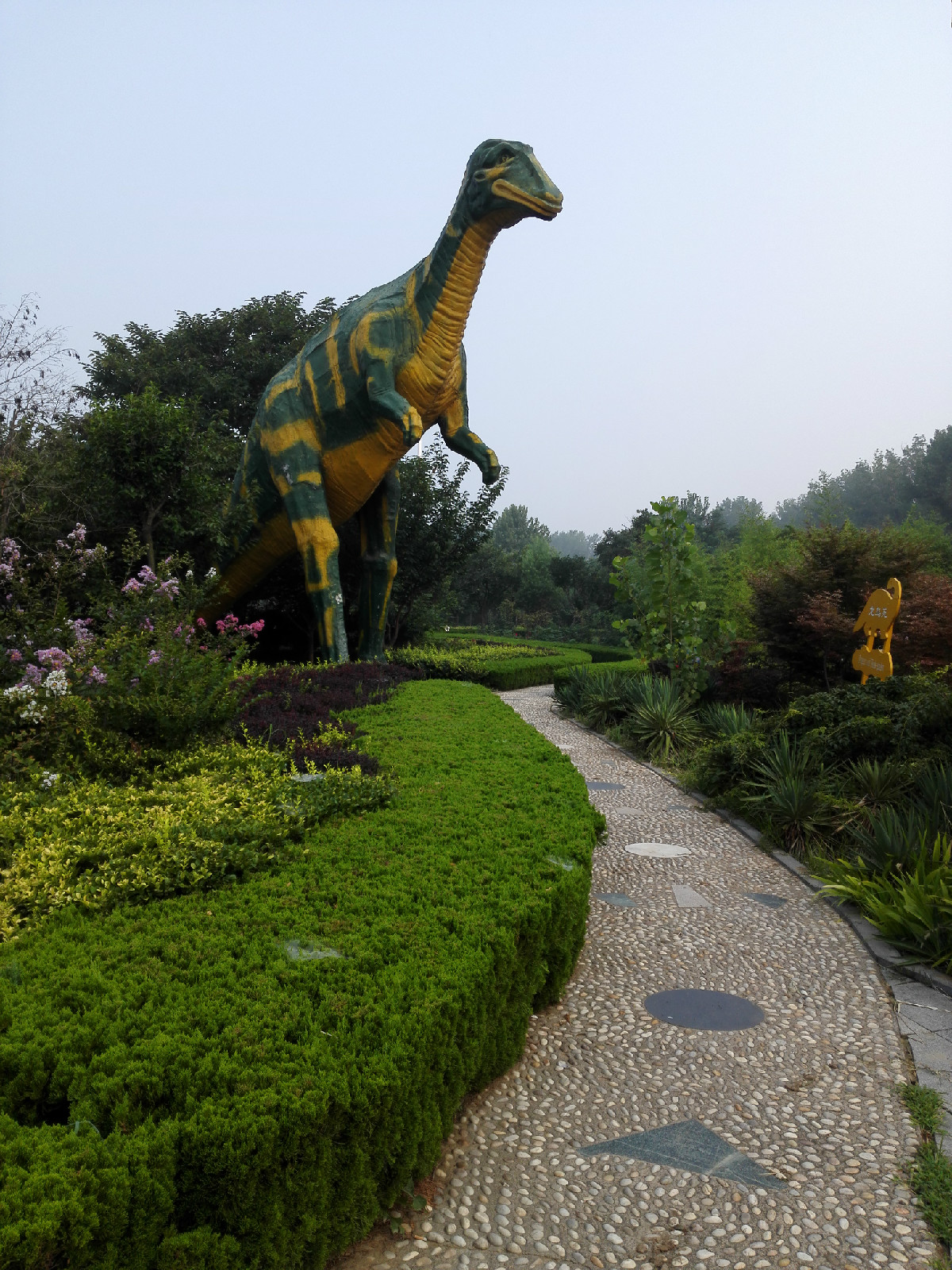 ①步道/公园名称:诸城恐龙公园.