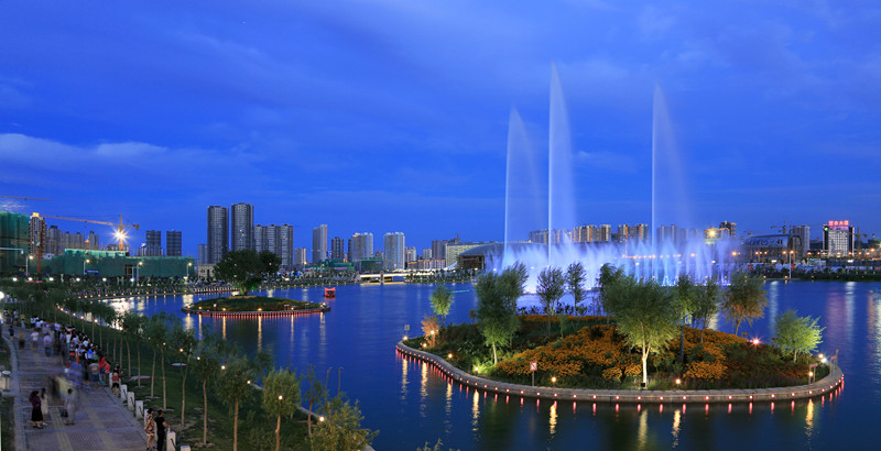 库尔勒市天鹅河步道