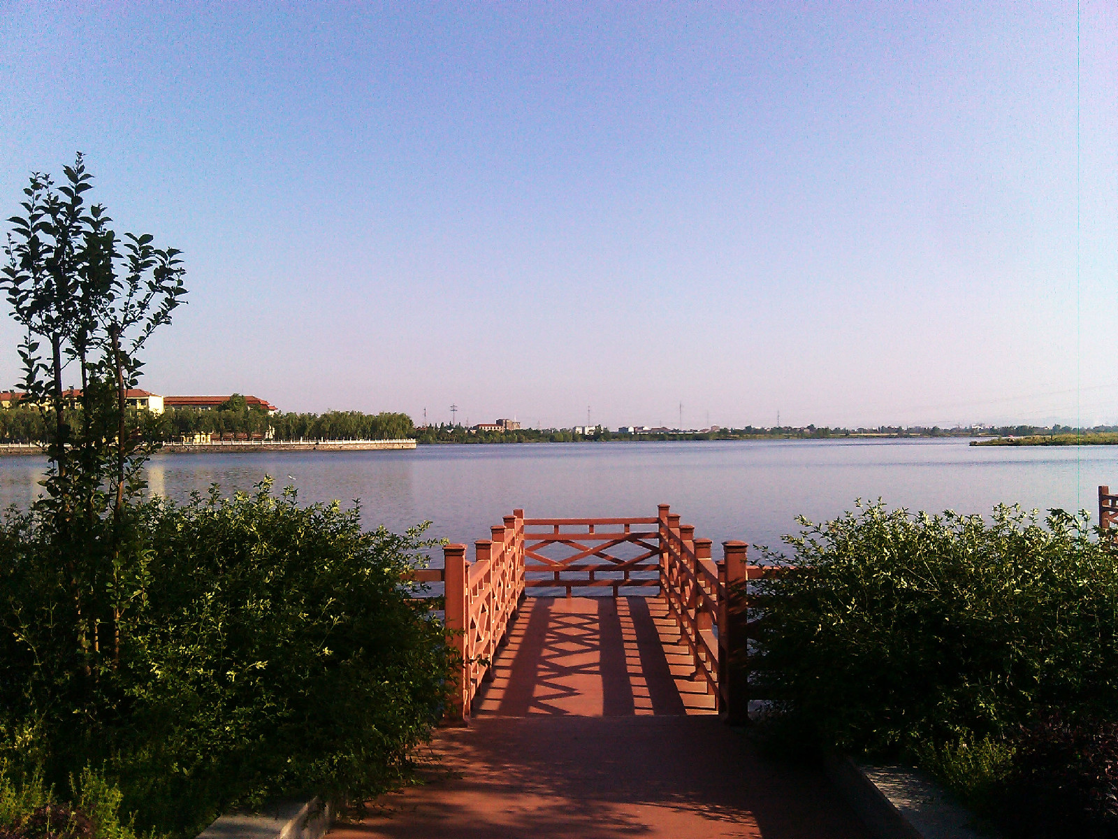 宜城市鲤鱼湖环湖步道之二:楚都公园