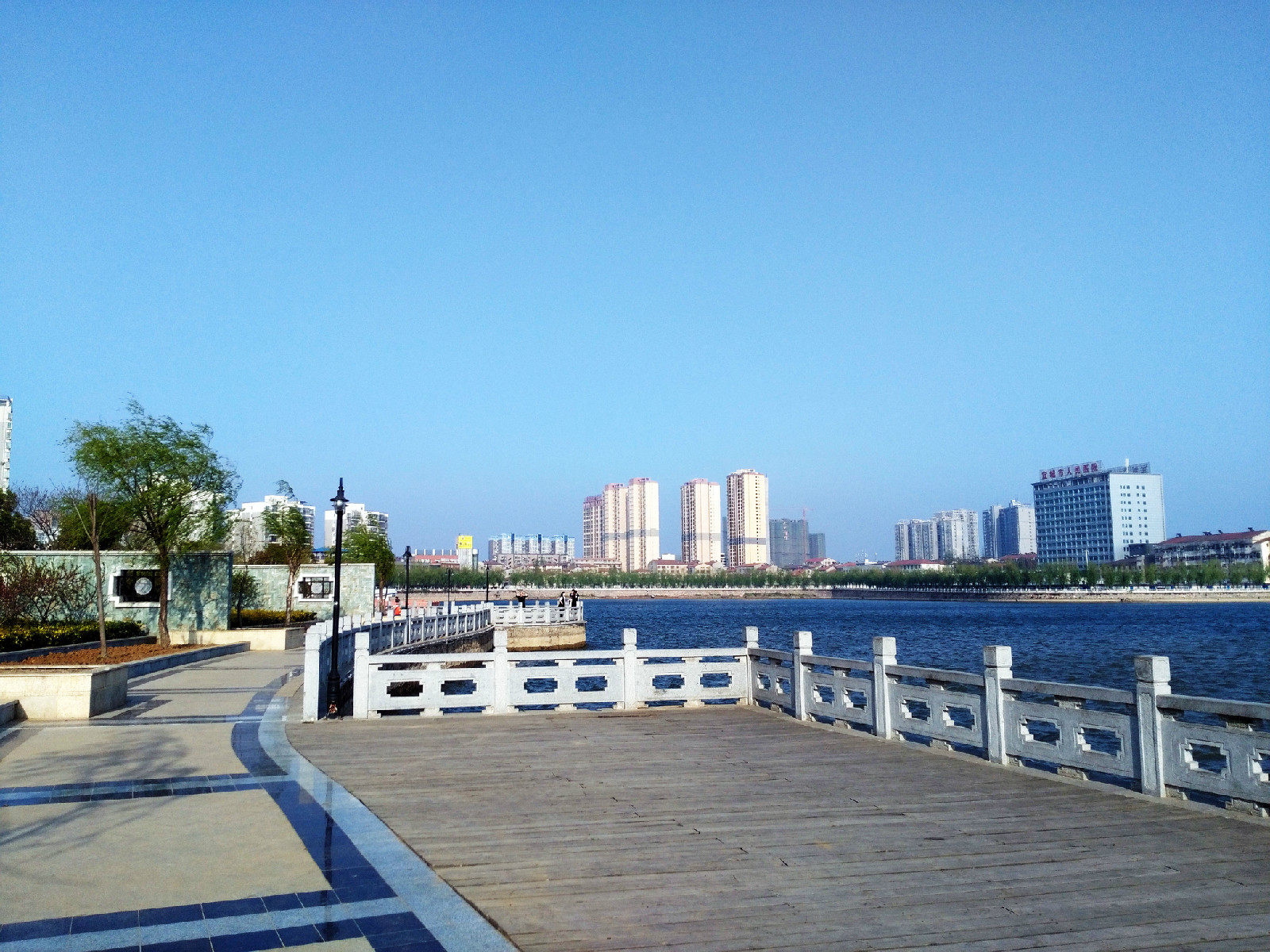 宜城市鲤鱼湖环湖步道之二:楚都公园