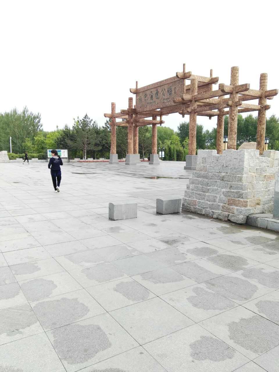 吉林省松原市江北宁江区沿江步道