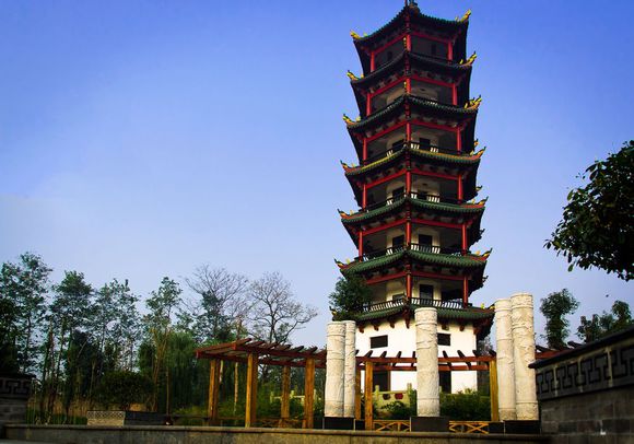 竹溪公园——四时听泉 荷月赏莲  竹溪公园