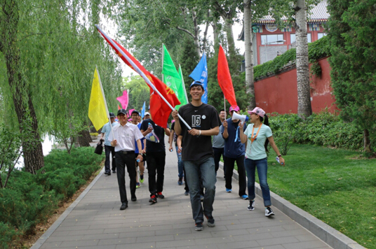 北京市西城区首届万步有约职业人群健走激励大奖赛启动仪式举行