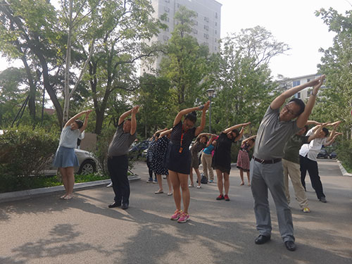 科学健走 快乐生活——沈阳市皇姑区开展"万步有约"第三次实地健走